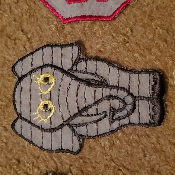 Vintage sheer patch lot - 9 pieces - Picture 3 of 12